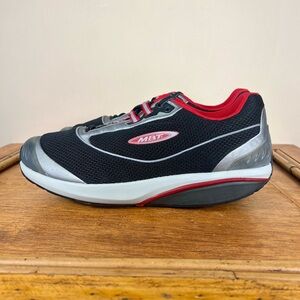 MBT Kimondo Men’s Sneakers Size 10.5 Black Red